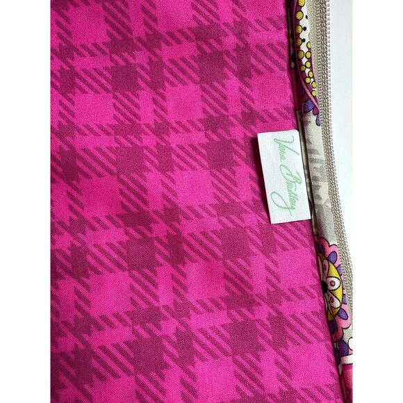 Vera Bradley Paisley Meets Plaid Softshell Computer Laptop Sleeve Case Retired - Picture 7 of 10